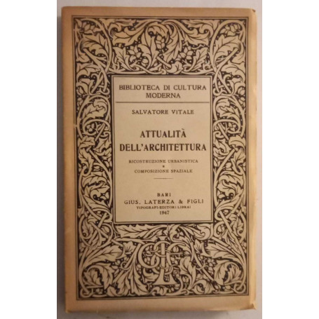 Attualità dell'architettura