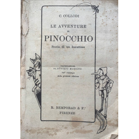 Le avventure di Pinocchio. Storia di un burattino