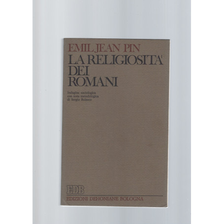 LA RELIGIOSITA' DEI ROMANI