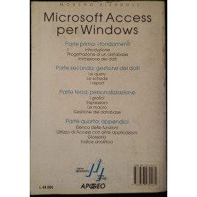 Microsoft Access per Windows