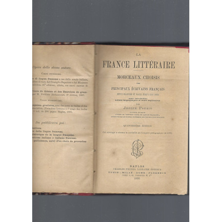 LA FRANCE LITTERAIRE