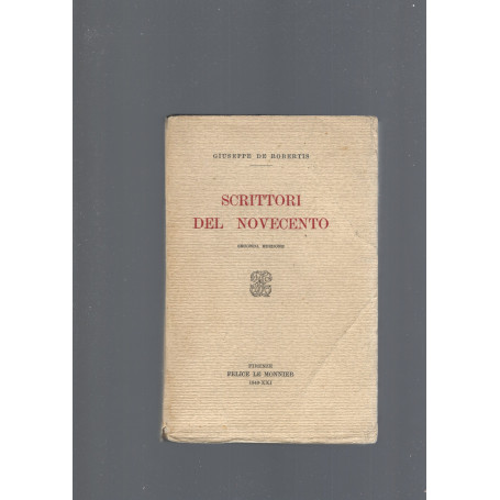 SCRITTORI DEL NOVECENTO