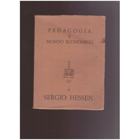 PEDAGOGIA E MONDO ECONOMICO