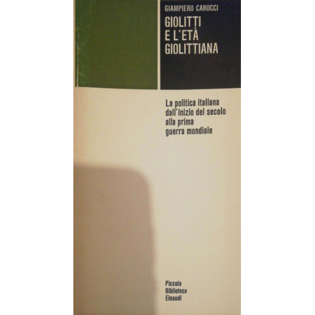 Giolitti e l'età Giolittiana