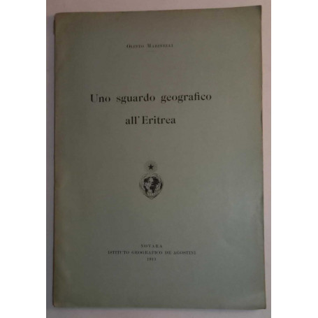 Uno sguardo geografico all'Eritrea. (Estratto)