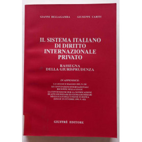 Il sistema italiano di diritto internazionale privato