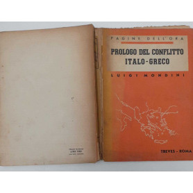 Prologo del conflitto Italo-Greco