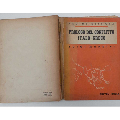 Prologo del conflitto Italo-Greco