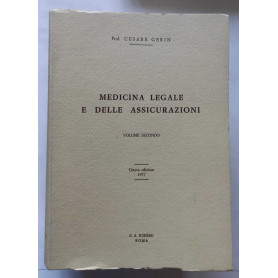 Medicina legale e delle Assicurazioni. (4 Volumi)