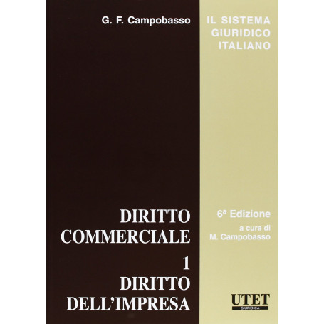 Diritto commerciale. Diritto dell'impresa (Vol. 1)