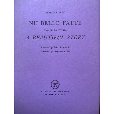 Nu belle fatte