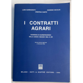 I contratti agrari : rassegna di giurisprudenza sulla Legge 3 maggio 1982  n. 203