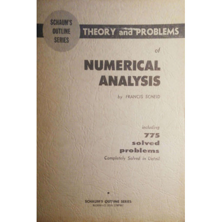 Theory and problems of numerical analysis