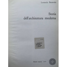 Storia dell'architettura moderna