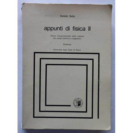 Appunti di fisica II.