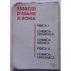 Fisica 1  esercizi d'esame a Roma 1979-1980.