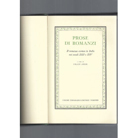 PROSE DI ROMANZI