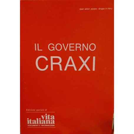 Il governo Craxi