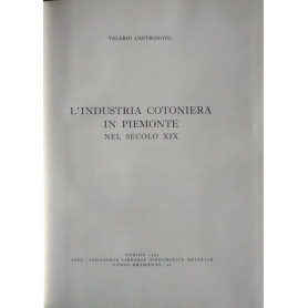 L'industria cotoniera in Piemonte nel secolo XIX
