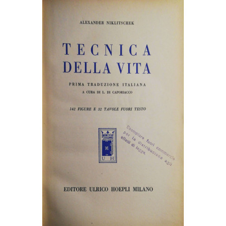 Tecnica della vita