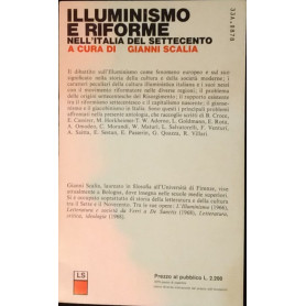 Illuminismo e riforme nell'Italia del Settecento