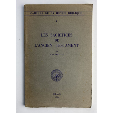 Les sacrifices de l'Ancien Testament