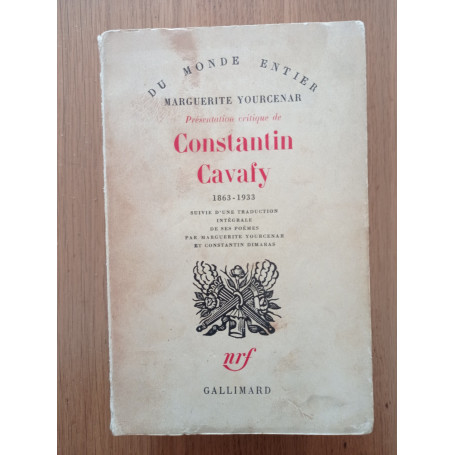 Presentaion critique de Constantin Cavafy (1863 - 1933)