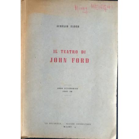 Il teatro di John Ford