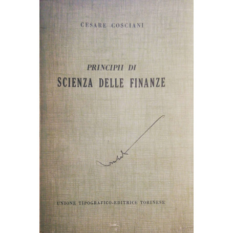 Principi di scienza delle finanze