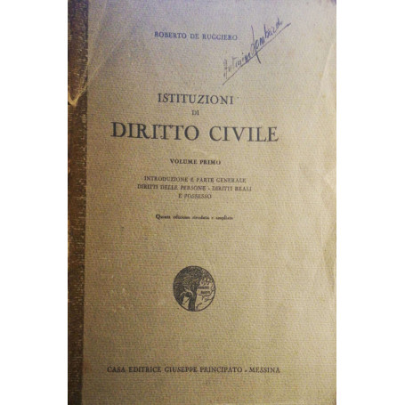 Istituzioni di Diritto Civile