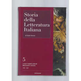 STORIA DELLA LETTERATURA ITALIANA vol. V