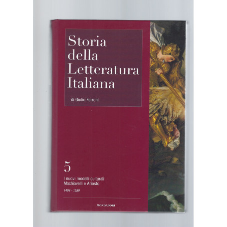 STORIA DELLA LETTERATURA ITALIANA vol. V