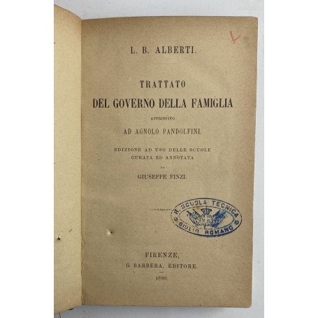 Trattato del governo della famiglia