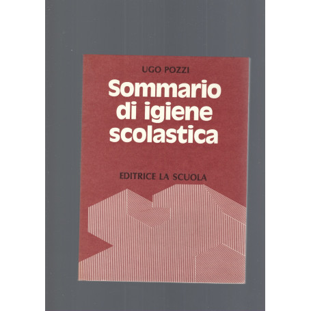 SOMMARIO DI IGIENE SCOLASTICA