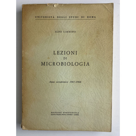 Lezioni di microbiologia. Anno accademico 1967-1968