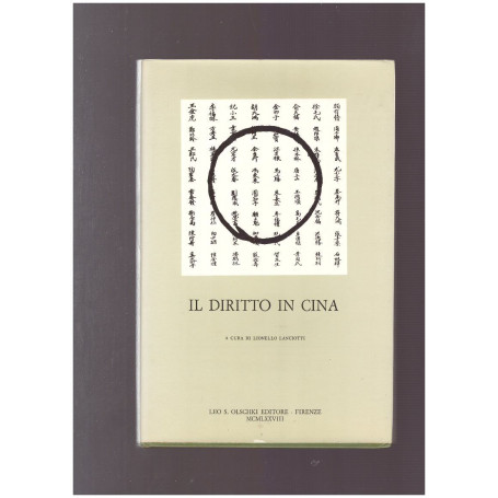 IL DIRITTO IN CINA