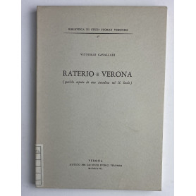 Raterio e Verona. Qualche aspetto di vita cittadina nel X secoloLibrisaggi