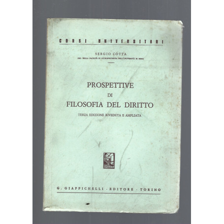 PROSPETTIVE DI FILOSOFIA DEL DIRITTO