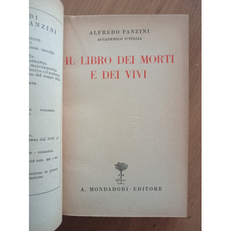 Il libro dei morti e dei vivi