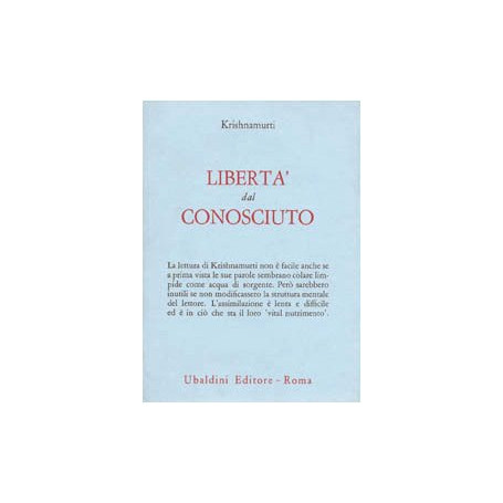 Libertà dal conosciuto