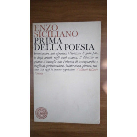 Prima della poesia