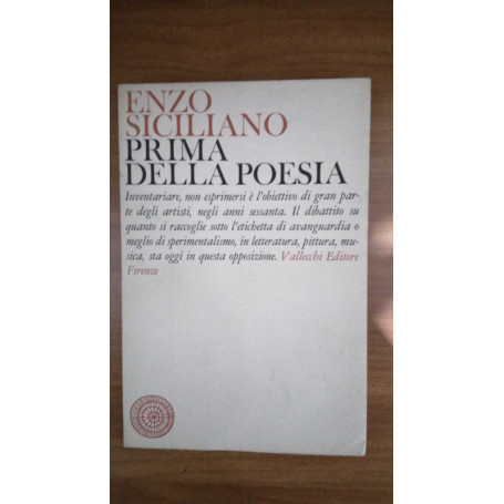 Prima della poesia