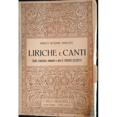 Liriche e canti.