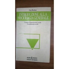 Introduzione alla sociologia generale