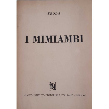 I mimiambi