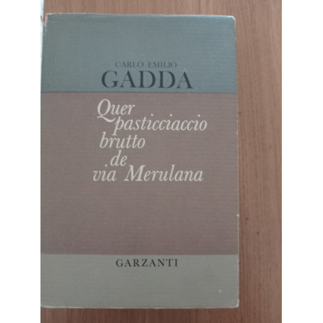 Quer pasticciaccio brutto de Via Merulana