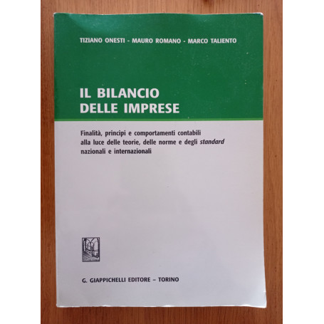 Il bilancio delle imprese.