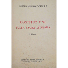 Costituzione sulla sacra liturgia