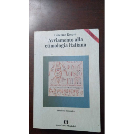 Avviamento alla etimologia italiana