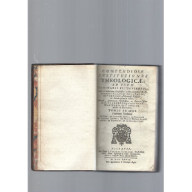 COMPENDIOSAE INSTITUTIONES THEOLOGICAE TOMO 1Librisaggi